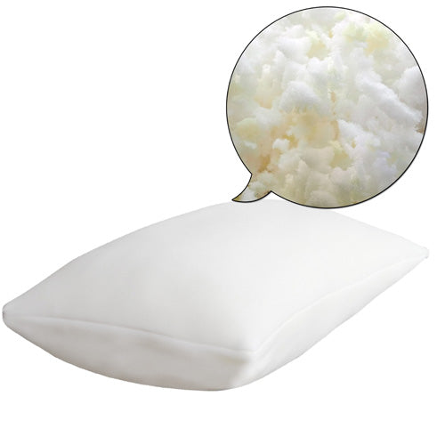 Bedding Set of 2 Visco Elastic Memory Foam Pillows - image5