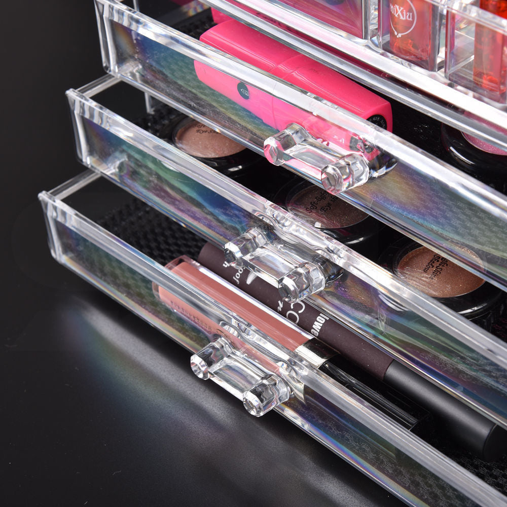 Cosmetic 8 Drawer Makeup Organizer Storage Jewellery Holder Box Acrylic Display - image6