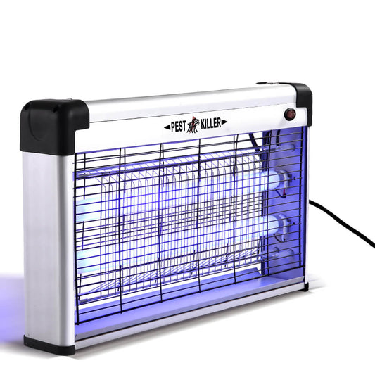 30W Electric Aluminium Insect Killer Mosquito Pest Fly Bug Zapper Catcher Trap - image1