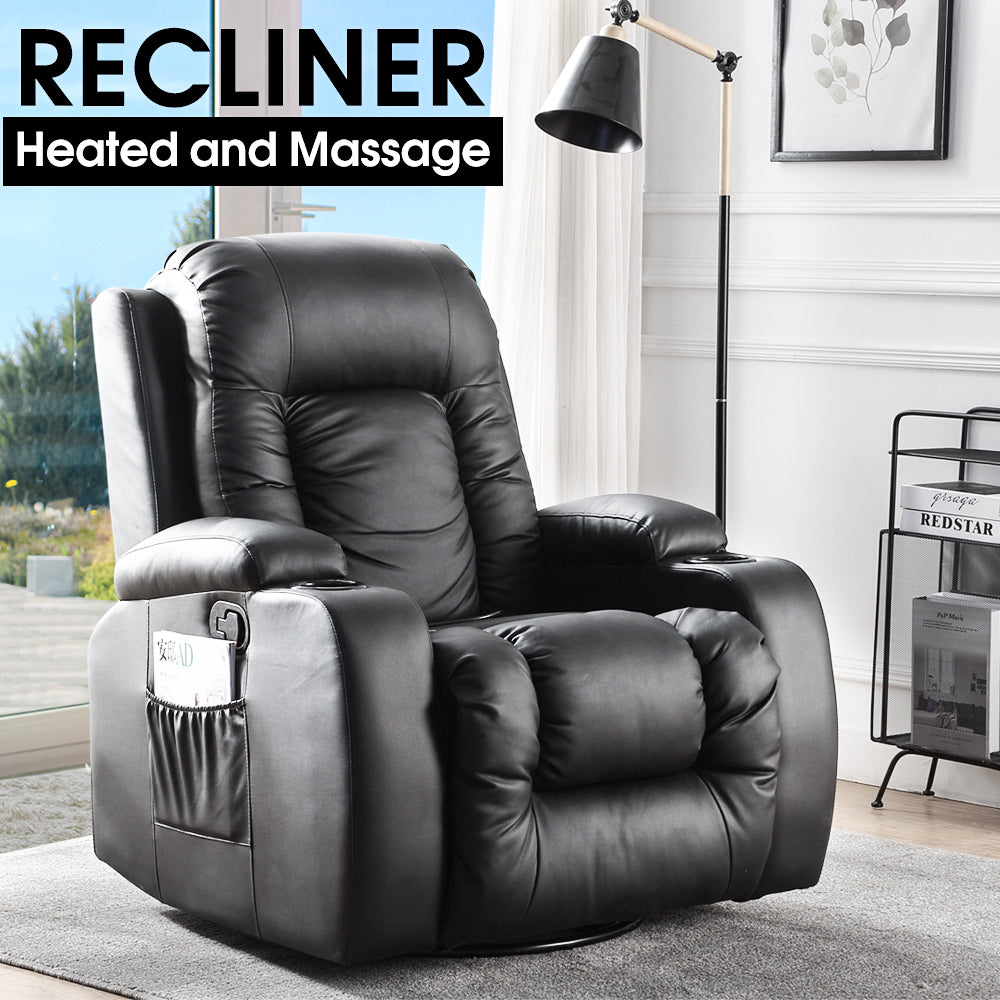 Electric Massage Chair Zero Gravity Chairs Recliner Full Body Back Neck - image2