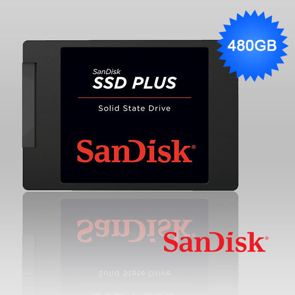 SanDisk SSD Plus 480GB 2.5 inch SATA III SSD SDSSDA-480G - image1