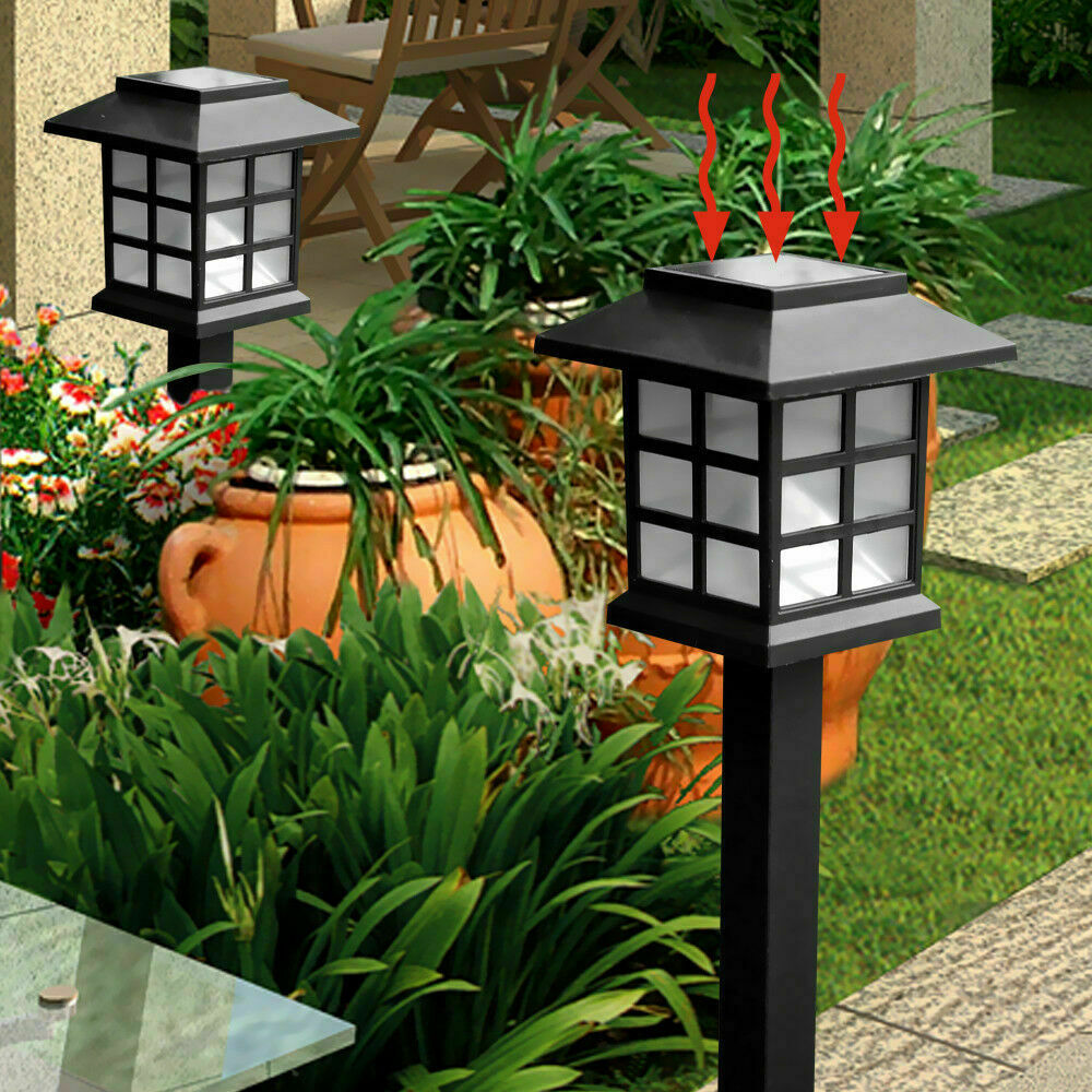 12x LED Solar Power Garden Landscape Path Lawn Lights Yard Lamp Outdoor Lighting - image8