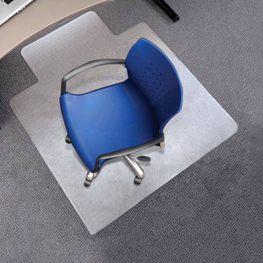 Carpet Floor Office Home Computer Work Chair Mats Vinyl PVC Plastic 1350x1140mm - image2