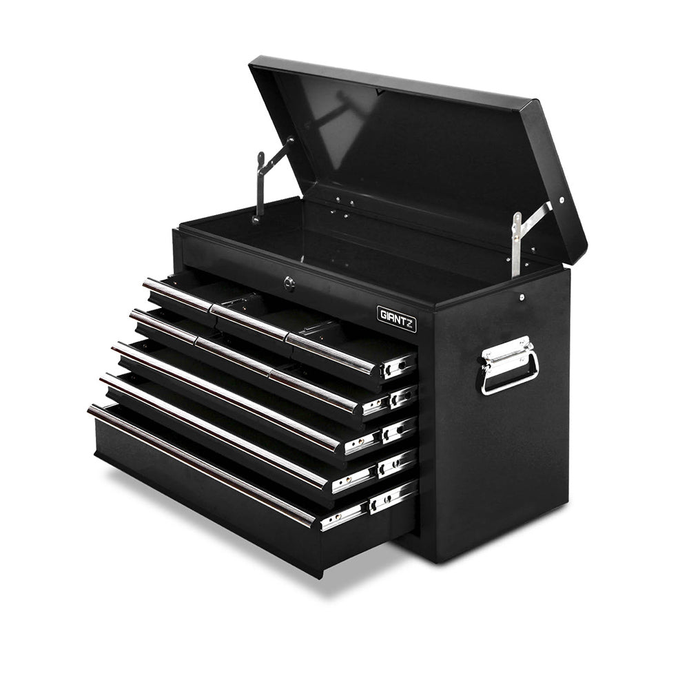 9 Drawer Mechanic Tool Box Storage - Black - image3