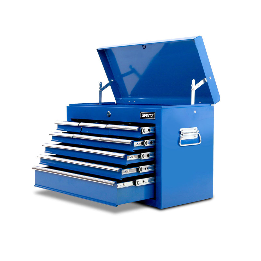 9 Drawer Mechanic Tool Box Storage - Blue - image3