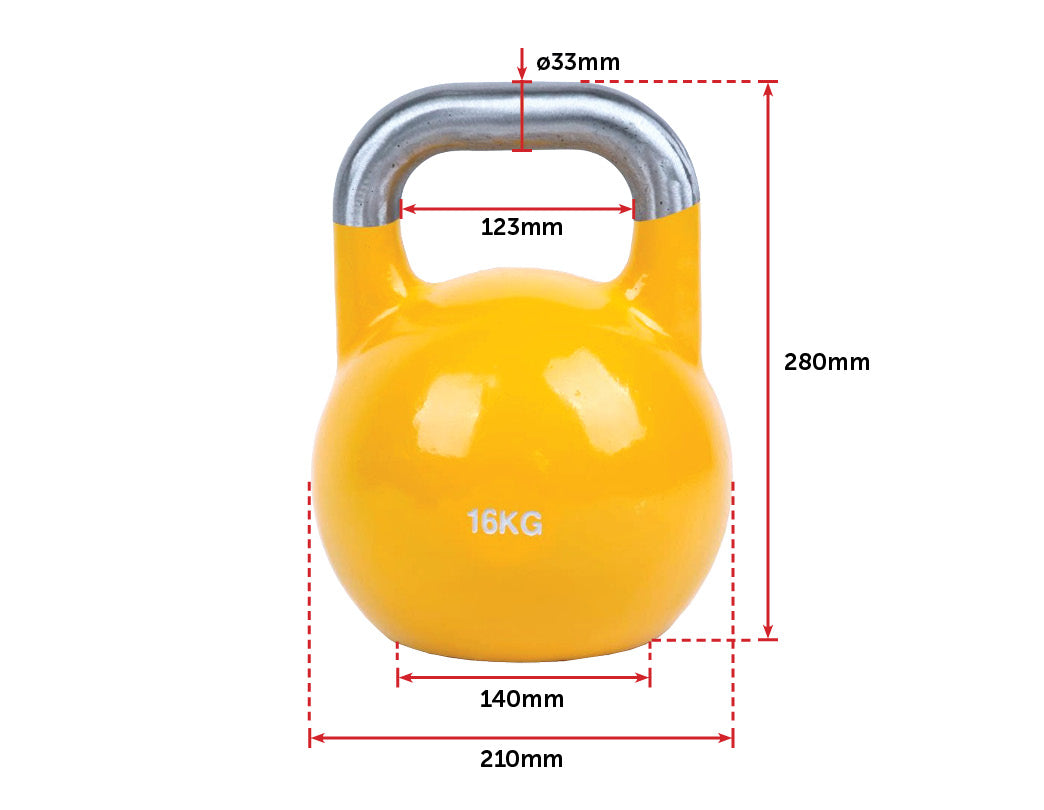 16KG Pro-Grade Steel KettleBell - image3